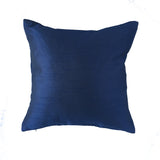 Velvet Pillow, Dark Blue - 16" x 16"