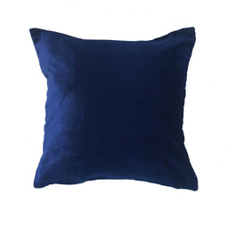 Velvet Pillow, Dark Blue - 16