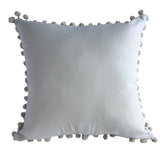Woven Diamond Pattern Pillow, Natural/Black -  24" x 24"