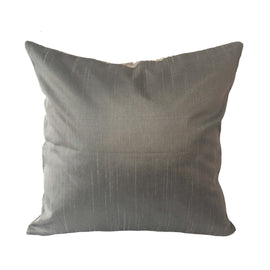 Stupa Print Velvet Pillow, Grey -  16