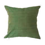 Lotus Pattern Pillow, Green - 16" x 16"