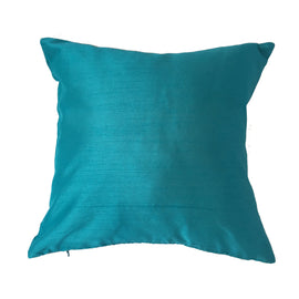 Lotus Pattern Pillow, Turquoise -  16