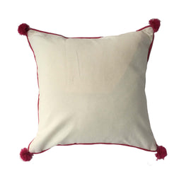 Geometric Woven Pattern Pillow - 18