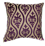 Velvet Wallpaper Pattern, Light Purple/Lilac - 16" x 16"