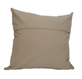 Suzani Style Beige/Red Embroidered Pillow - 20" x 20"