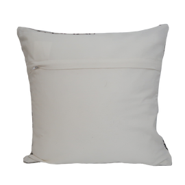 Flat Woven Rug Pillow, Natural - 18